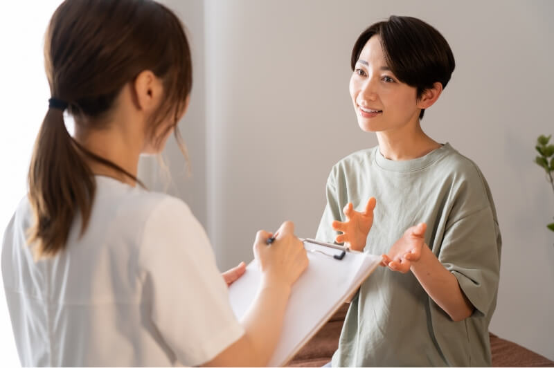 患者さまお一人おひとりの声に耳を傾けます